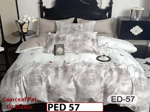 Lenjerie din finet 7 Piese la Cutie cu elastic - PED 57