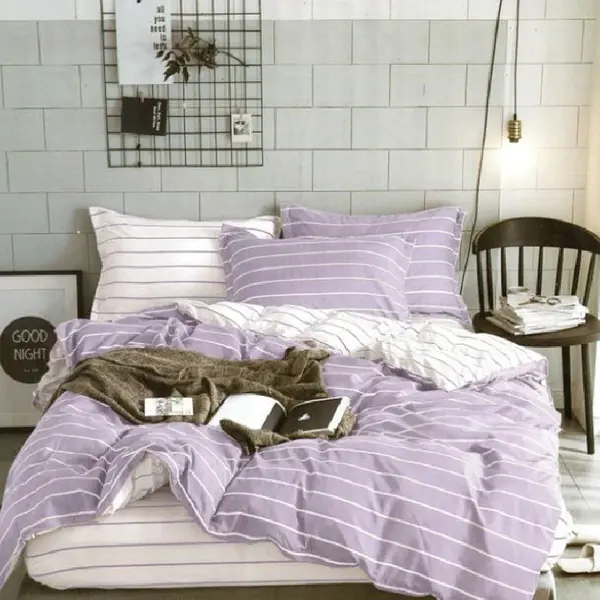 Lenjerie Fine Stripes (Bumbac Satinat)
