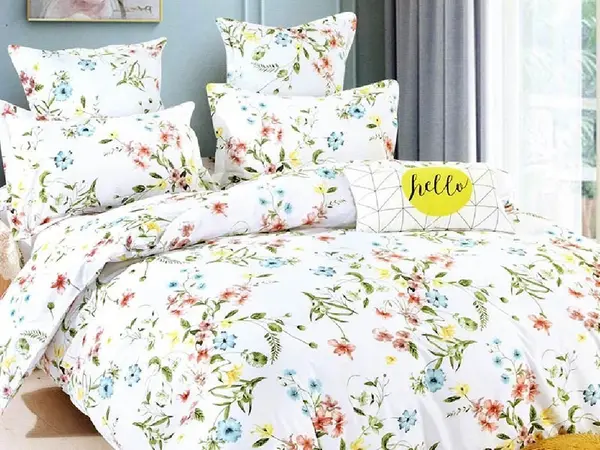 Lenjerie Hello Spring 6 Piese (Bumbac Satinat)