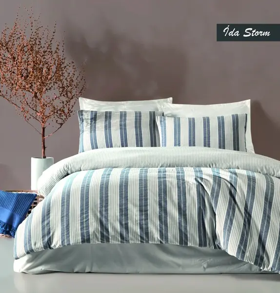 Lenjerie Ida Storm Natural (Bumbac 100%)