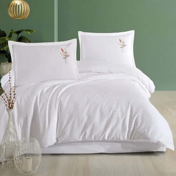 Lenjerie Panna V1 White (Bumbac 100%)
