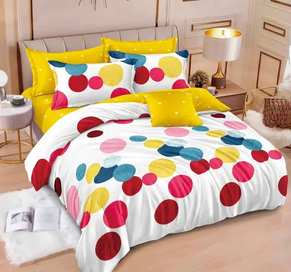 Lenjerie Rainbow Dots - 6 Piese (Finet)