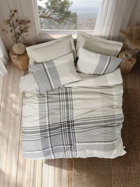 Lenjerie Soren Bej (Bumbac 100%)