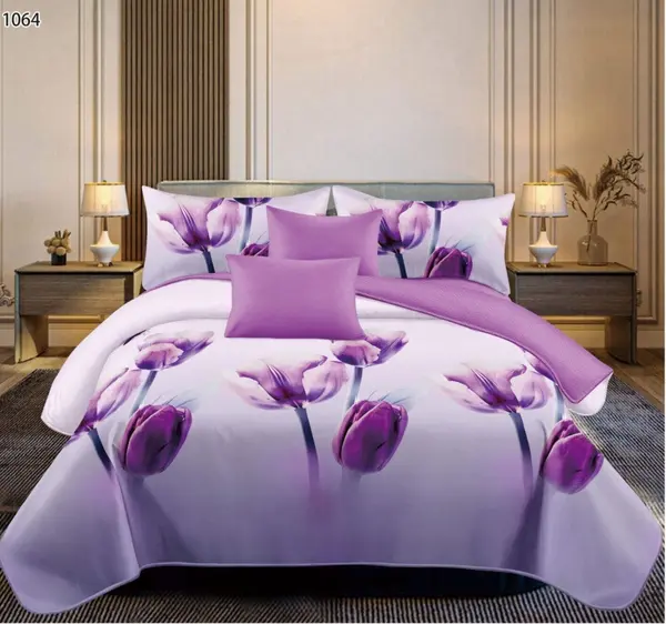 Lenjerie Violet Garden 6 piese (Finet)