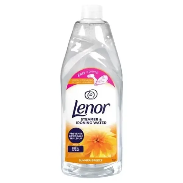Lenor Apa distilata parfumata pentru fierul de calcat, 1 L, Summer Breeze