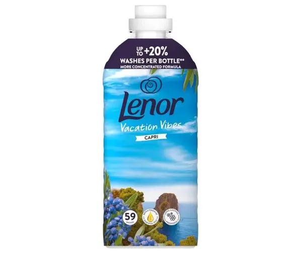 Lenor Balsam de rufe, 1.239 L, 59 spalari, Capri