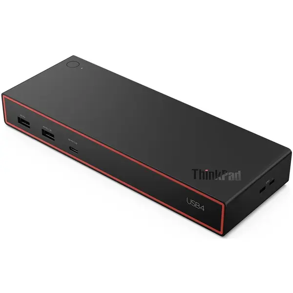 Lenovo Docking Station Lenovo ThinkPad USB4 Dock 5000, USB4, Power Delivery 65W, Suport 8K 60Hz