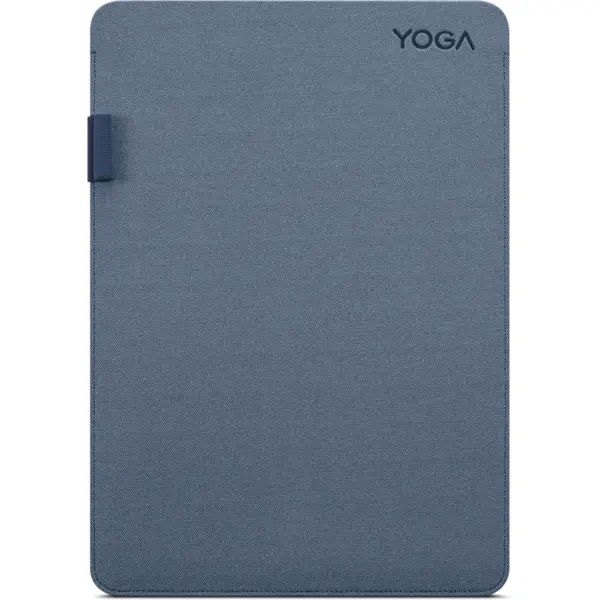 Lenovo Husa Lenovo Yoga pentru laptop de 14 inch, fabricata din poliester; potrivita pentru dispozitive cu dimensiuni de pana la: 31.77 cm x 22.21 cm x 1.66 cm, Albastru