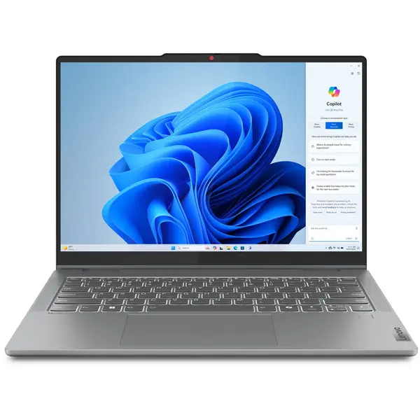 Lenovo Laptop 2-in-1 Lenovo IdeaPad 5 14IRH9, 14 inch, WUXGA, Touch, Intel Core i5-13420H, 16GB RAM, 512GB SSD, Intel UHD Graphics, Windows 11 Home, Gri