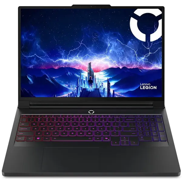 Lenovo Laptop Gaming Lenovo Legion Pro 7 16IAX10H, Procesor Intel Core Ultra 9 275HX, Display 16 WQXGA, 64 GB DDR5 RAM, 1 TB SSD, NVIDIA GeForce RTX 5090, NO OS, Negru