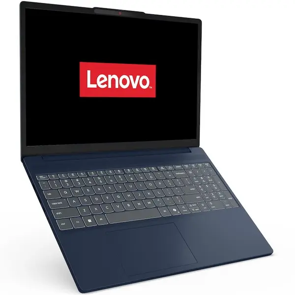 Lenovo Laptop Lenovo IdeaPad Slim 3 15AHP10 cu procesor AMD Ryzen™ 7 8840HS, Display 15.3 WUXGA, IPS, 16GB DDR5 RAM, 1TB SSD, Placa video AMD Radeon™ 780M Graphics, No OS, Cosmic Blue