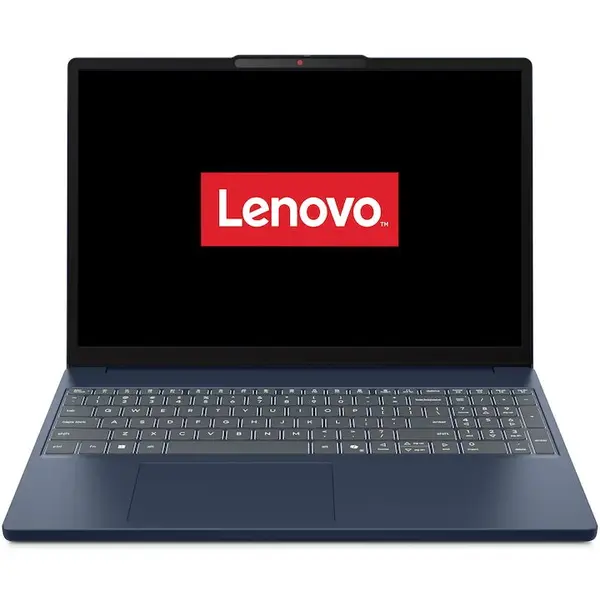 Lenovo Laptop Lenovo IdeaPad Slim 3 15ARP10 cu procesor AMD Ryzen™ 5 150, Display 15.3 WUXGA, IPS, 16GB DDR5 RAM, 1TB SSD, Placa video AMD Radeon™ 660M Graphics, No OS, Cosmic Blue