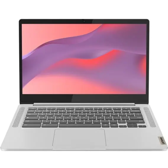 Lenovo Laptop Lenovo IdeaPad Slim 3, MediaTek Kompanio 520, 14 inch FHD, 8GB RAM, 128GB SSD, Chrome Cloud, Gri (INT Keyboard)