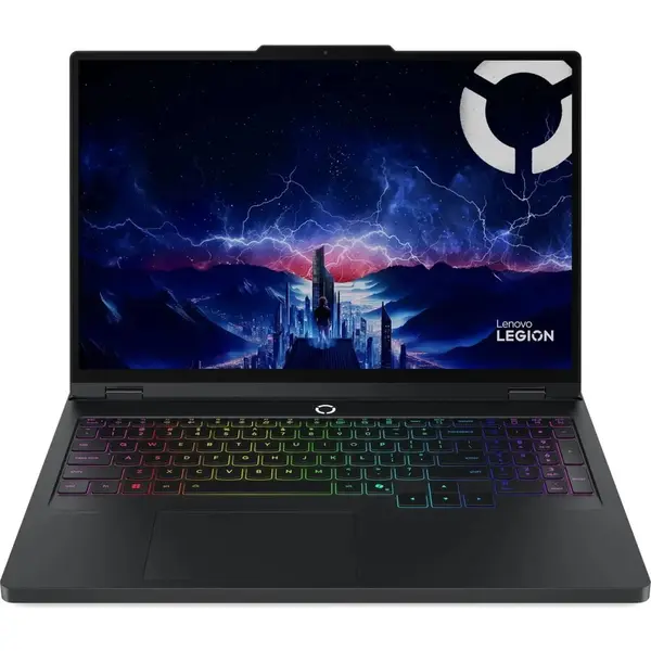 Lenovo Laptop Lenovo Legion Pro 5 16IAX10, Intel Core Ultra 7 255HX, 16 inch, RAM 32 GB, SSD 1 TB, RTX 5060, Windows 11, Negru