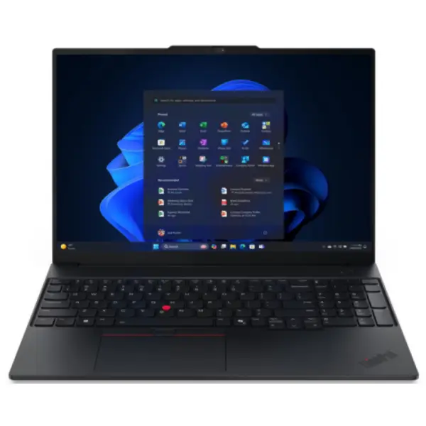 Lenovo Laptop Lenovo ThinkPad E16 Gen 3 16 inch WQXGA Intel Core Ultra 7 256V 16GB RAM 1TB SSD Negru