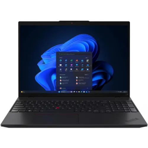 Lenovo Laptop Lenovo ThinkPad L16 Gen 2, Procesor Intel® Core™ Ultra 7 255U (12M Cache, pana la 5.20 GHz), 16 inch, WUXGA, 16GB DDR5, 512GB SSD, Intel® Graphics, Windows 11 Pro, Negru