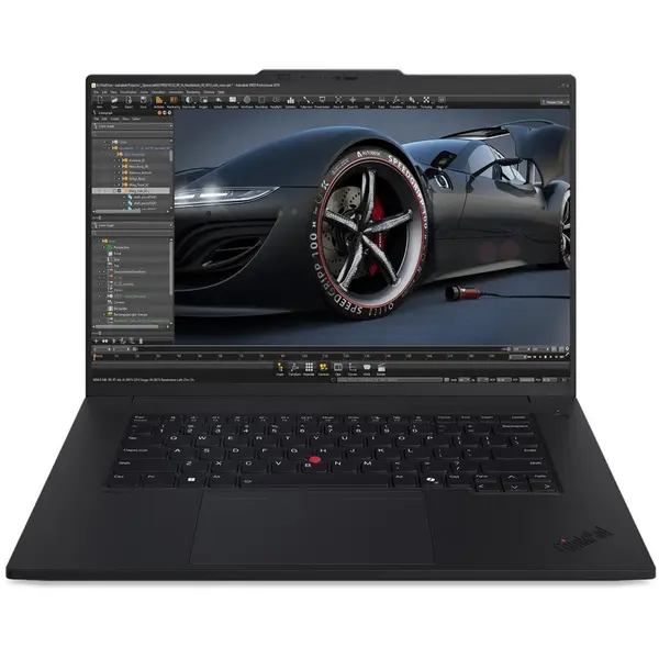 Lenovo Laptop Lenovo ThinkPad P1 G7, 21KV0023RI, 16 inch, WQXGA 2560 x 1600, Intel Core Ultra 7,165H ,16 C / 22 T, 1.4 GHz - 5 GHz, 24 MB cache, 32 GB LPDDR5X, 1 TB SSD, Nvidia GeForce RTX 4070 8 GB, Windows 11 Pro (INT Keyboard)