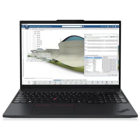 Lenovo Laptop Lenovo ThinkPad P16s Gen 4, procesor AMD Ryzen AI 9 HX PRO 370, 16 inch, WUXGA, RAM 64GB, SSD 1TB, AMD Radeon 890M, Windows 11 Pro, Negru