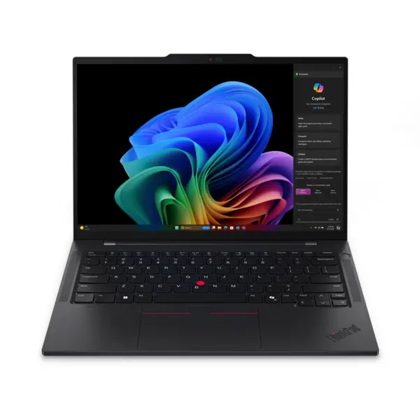 Lenovo Laptop Lenovo ThinkPad T14s Gen 6 (Snapdragon), Qualcomm Snapdragon X Elite X1E-78-100, 14 inch, RAM 32 GB, SSD 1 TB, Qualcomm Adreno, Windows 11 Pro, Negru
