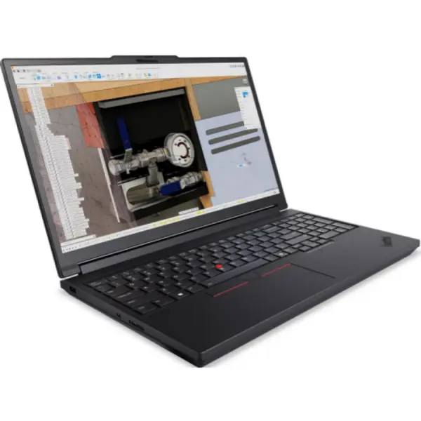 Lenovo Laptop Lenovo ThinkPad T16g G3 16 inch Intel Core Ultra 9 285HX 64GB 2TB SSD RTX 5080 Windows 11 Pro Negru