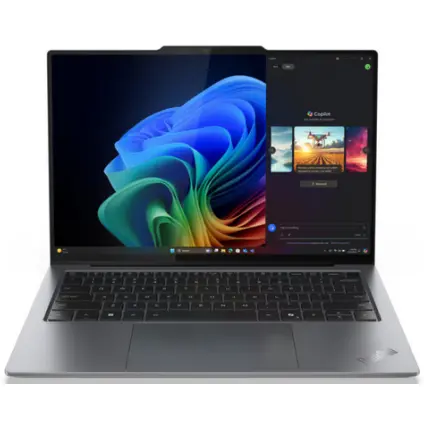 Lenovo Laptop Lenovo ThinkPad X9-14 Gen 1, procesor Intel Core Ultra 7 258V, 14 inch, 2.8K, TOUCH, 32 GB RAM, 1 TB SSD, Intel Arc Graphics 140V, Windows 11 Pro, Gri