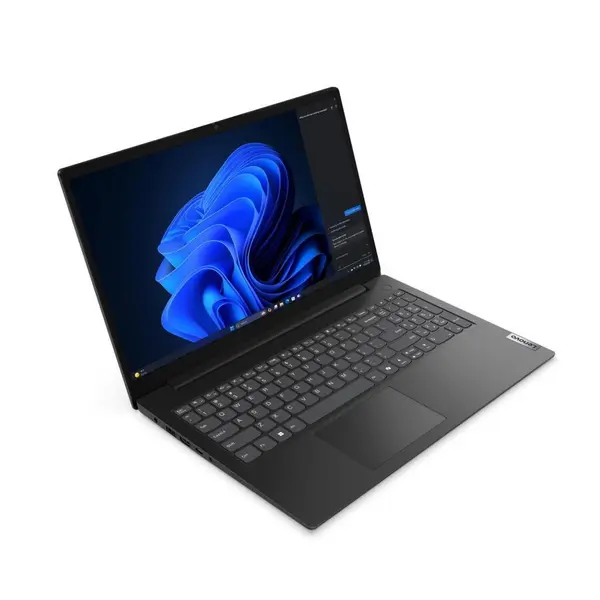 Lenovo Laptop Lenovo V15 G5 IRL, Procesor Intel® Core™ 3 100U pana la 4.70 GHz, 15.6 inch, Full HD, 8GB DDR5, 256GB SSD, Intel® Graphics, No OS, Negru