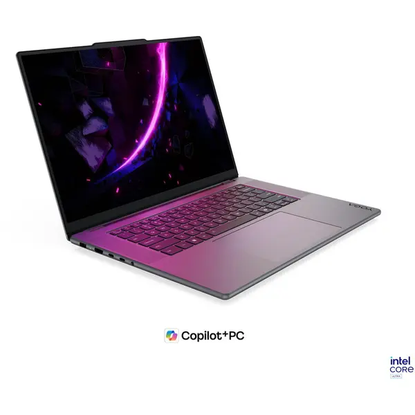 Lenovo Laptop Lenovo Yoga Pro 9, OLED 2.8K 16 inch, Intel Core Ultra 7 356H, 32GB, 1TB SSD, RTX 5060, Windows 11 Pro, Gri