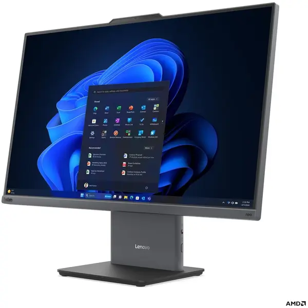 Lenovo Lenovo ThinkCentre neo 55a 24 Gen 6 Touch 23.8 FHD AMD R5 220/16GB/512GB/AMD Radeon 740M/WIN11 Pro/ENG kbd/Luna Grey/3Y Warranty