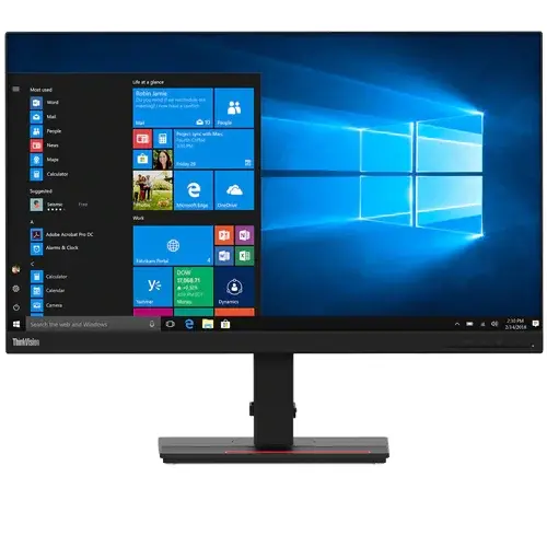 Lenovo Monitor LED IPS Lenovo ThinkVision 27, WQHD, DisplayPort, Negru, T27q-20
