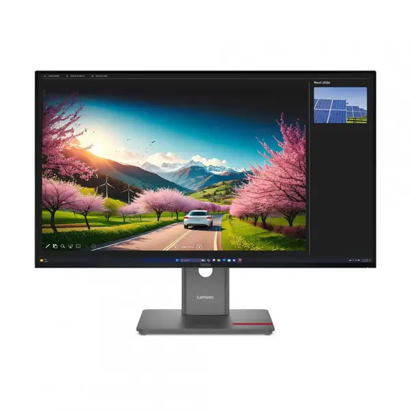 Lenovo Monitor LED Lenovo ThinkVision P32UD-40, 31.5 inch, UHD, IPS, 4 ms, 120 Hz, Thunderbolt, HDR, Negru