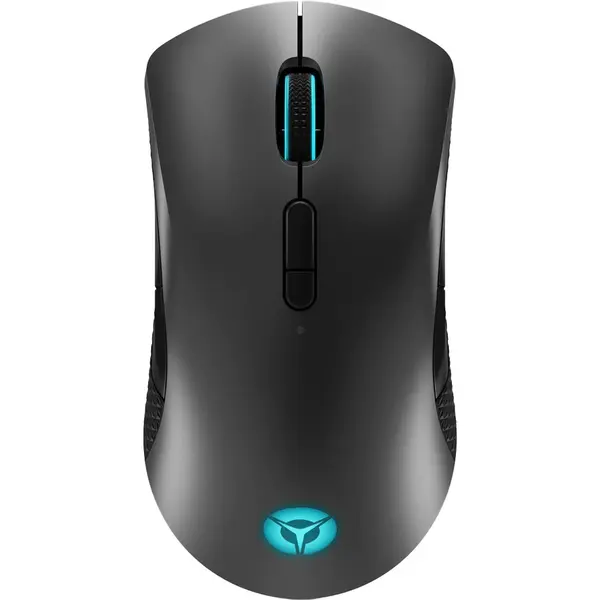 Lenovo Mouse gaming wireless Lenovo Legion M600, iluminare RGB, 16k DPI, conectare Bluetooth, 2.4GHz sau wired, ambidextru, USB-C, Iron Grey