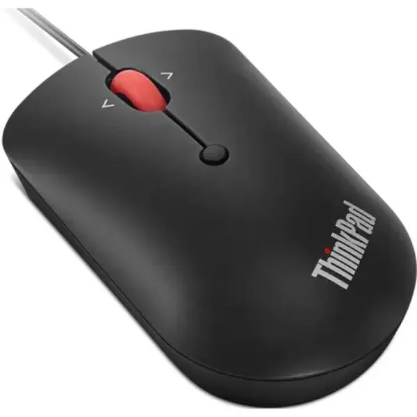 Lenovo Mouse Lenovo ThinkPad USB-C Wired Compact, 800 dpi, 3 Butoane, Negru