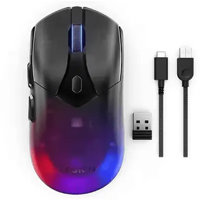Lenovo Mouse Wireless Lenovo Legion M410 RGB, Negru, GY51P83012
