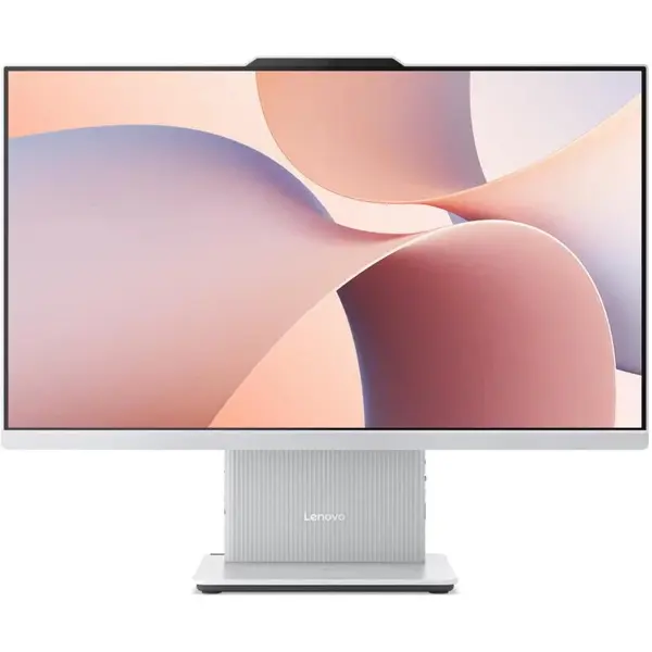 Lenovo Sistem desktop All in One Lenovo IdeaCentre 24AKP10, procesor AMD Ryzen AI 7 350, 23.8 inch, Full HD, RAM 16GB, SSD 512GB, AMD Radeon 860M, No OS, Gri