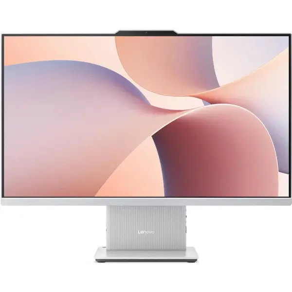 Lenovo Sistem desktop All in One Lenovo IdeaCentre 27AKP10, procesor AMD Ryzen AI 5 330, 27 inch, Full HD, RAM 16GB, SSD 512GB, AMD Radeon 820M, No OS, Gri