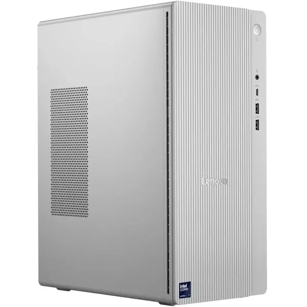 Lenovo Sistem desktop Lenovo IdeaCentre 17IAS10, Procesor Intel® Core™ Ultra 7 265 2.4GHz Arrow Lake, 16GB RAM, 1TB SSD, Intel Graphics, no OS, Gri