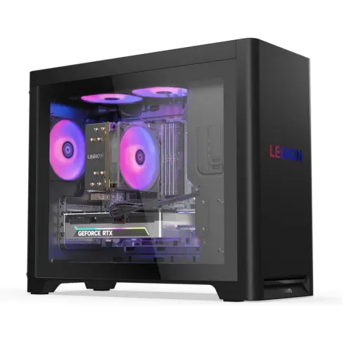Lenovo Sistem desktop Lenovo Legion T5 30IAS10, Intel Core Ultra 5 225, 32GB RAM, 1TB SSD, nVidia GeForce RTX 5060 8GB, Windows 11 Home, Negru