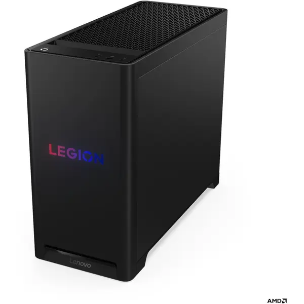 Lenovo Sistem desktop Lenovo Legion T5, procesor AMD Ryzen 7 7700X, 32GB RAM, 2TB SSD, NVIDIA® GeForce RTX™ 5070 Ti 16 GB, Windows 11 Home, Negru
