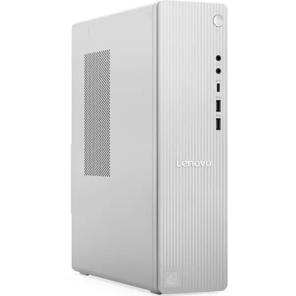 Lenovo Sistem desktop PC Lenovo IdeaCentre Tower 08AKP10, procesor AMD Ryzen™ 7 250 pana la 5.10GHz, 16GB DDR5, 1TB SSD M.2 2280, AMD Radeon™ 780M Graphics, NO OS, Gri