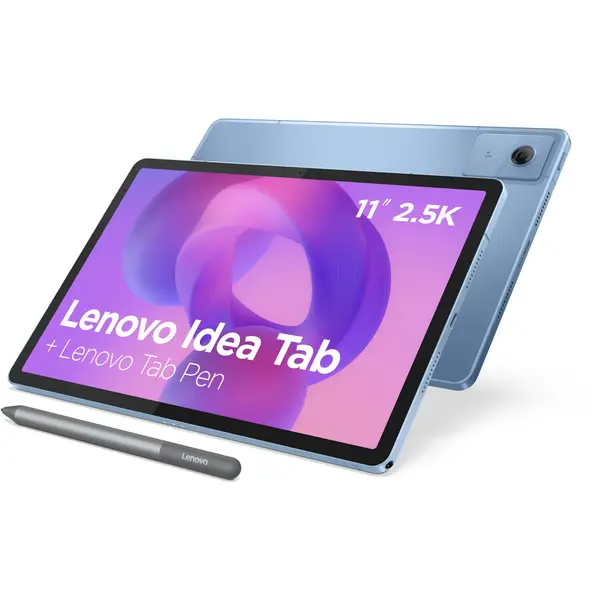 Lenovo Tableta Lenovo Idea Tab 11, 11 WQXGA IPS 90Hz, MediaTek Dimensity 6300, 8GB RAM, 128GB stocare, 5G, Android 15, Albastru