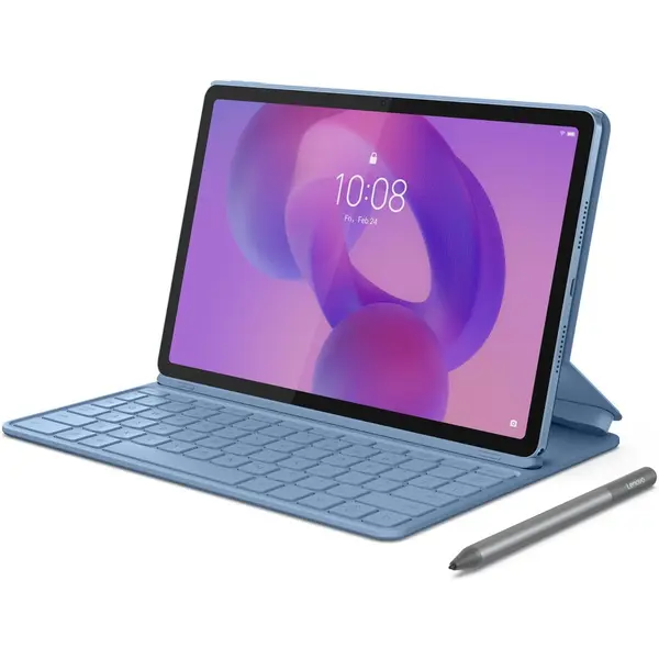 Lenovo Tableta Lenovo Idea Tab, Octa-Core, 11 2.5K (2560x1600) IPS 500nits, 8GB RAM, 256GB, Wifi, Tastatura + Pen, Polar Blue
