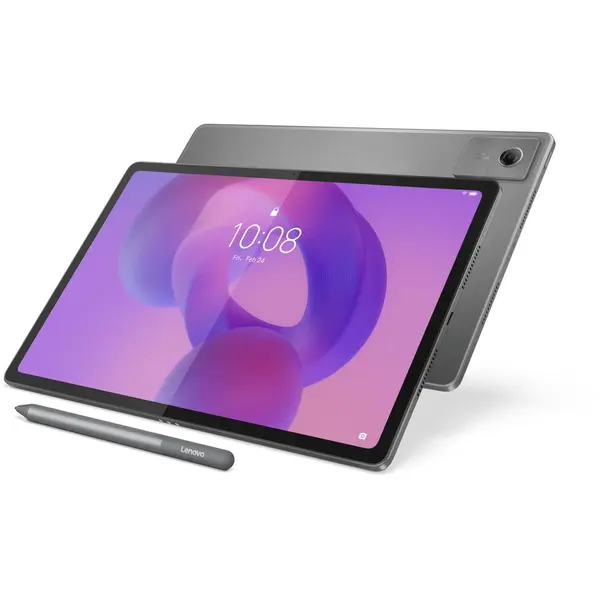 Lenovo Tableta Lenovo Idea Tab Plus TB361FU, Procesor MediaTek Dimensity 6400 Octa-Core, Ecran IPS Paper-like Anti-Glare 2.5K 12.1, 8GB RAM, 256GB Flash, 13MP, Wi-Fi, Bluetooth, Android 15 + Lenovo Tab Pen, Gri