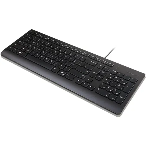 Lenovo Tastatura Lenovo 4Y41R64681, cu fir, layout Nordic, full-size, rezistenta la stropire, fara iluminare
