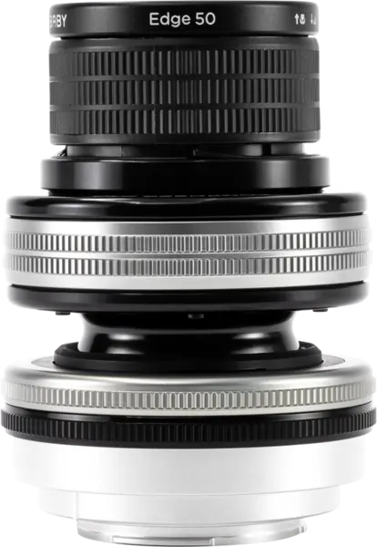 Lensbaby Composer Pro II Obiectiv, Optica Edge 50, Montura Canon RF, Focalizare Selectiva, Corp Metal