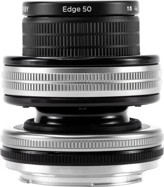 Lensbaby Composer Pro II Obiectiv, Optica Edge 50, Montura Fuji X, Focalizare Selectiva, Corp Metal