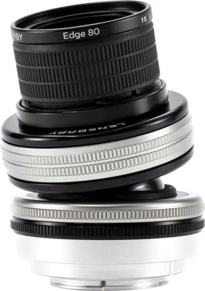 Lensbaby Composer Pro II Obiectiv, Optica Edge 80, Montura Sony E, Focalizare Selectiva, Corp Metal