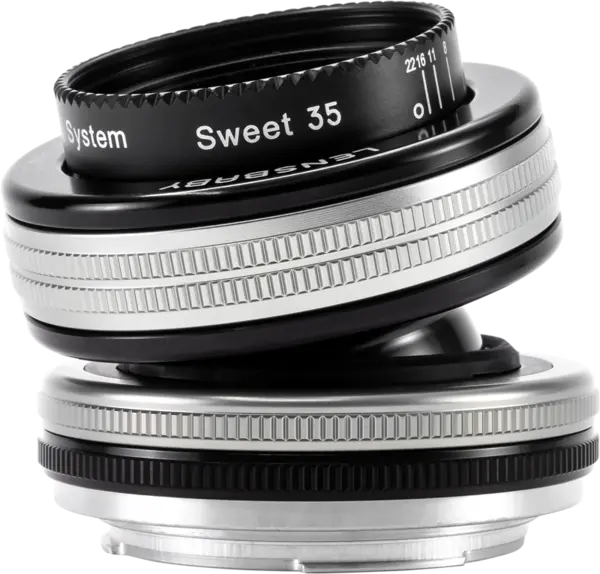 Lensbaby Composer Pro II Obiectiv, Optica Sweet 35, Montura Sony E, Focalizare Selectiva, Corp Metal