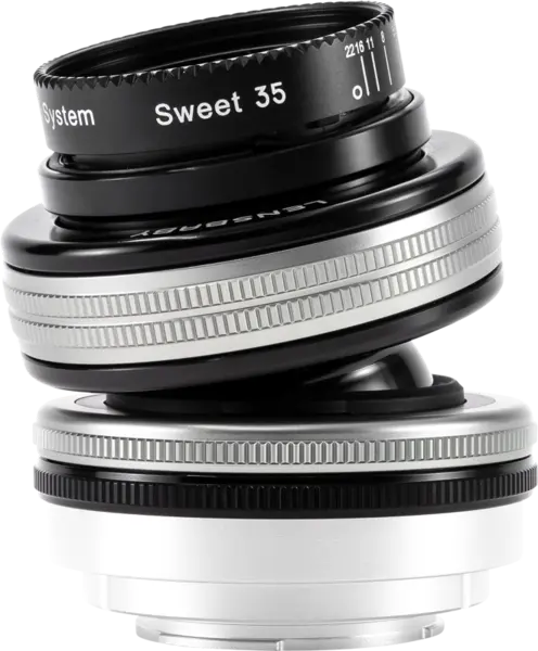 Lensbaby Composer Pro II Obiectiv, Optica Sweet 35, Montura Sony E, Focalizare Selectiva, Corp Metal