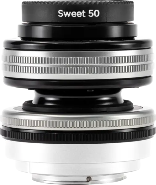 Lensbaby Composer Pro II Obiectiv, Optica Sweet 50, Montura Nikon F, Focalizare Selectiva, Corp Metal