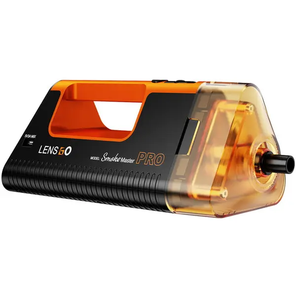 Lensgo Masina de Fum Portabila cu telecomanda, Lensgo Smoke Master PRO, 100W, Multicolor